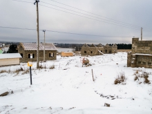 Первые дома в коттеджном поселке
