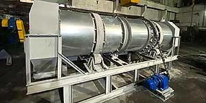 Сушильный комплекс для силикатных фритт