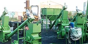 Линия переработки шин в резиновую крошку