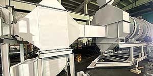 Мобильная модульная барабанная сушилка для зерна