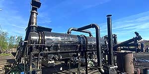 Пиролизная установка непрерывного действия