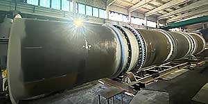 Барабанный сушильный комплекс для щебня